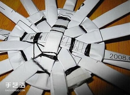 簡易垃圾桶的編織方法 廢紙簍用廢紙做圖解 -  rpnrmr.com