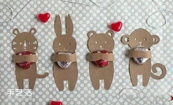 幼兒剪紙動物糖果包裝 硬紙片糖果包裝DIY制作 -  rpnrmr.com