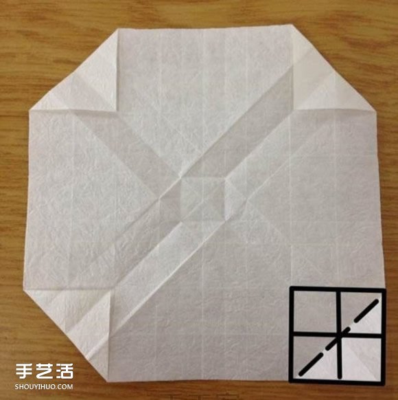 超詳細(xì)川崎玫瑰的折法圖解 包括花朵和花托 -  rpnrmr.com