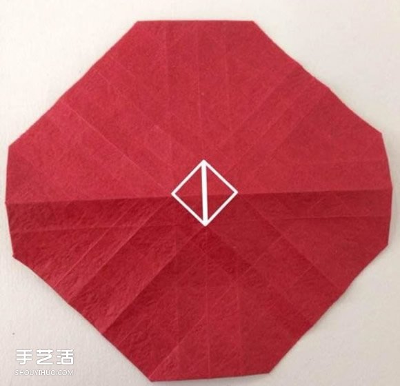 超詳細(xì)川崎玫瑰的折法圖解 包括花朵和花托 -  rpnrmr.com