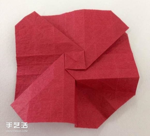 超詳細(xì)川崎玫瑰的折法圖解 包括花朵和花托 -  rpnrmr.com