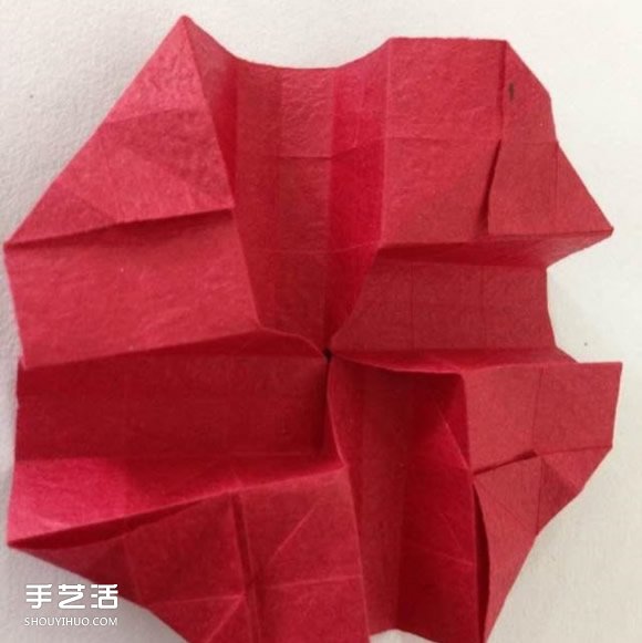 超詳細(xì)川崎玫瑰的折法圖解 包括花朵和花托 -  rpnrmr.com