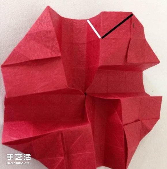 超詳細(xì)川崎玫瑰的折法圖解 包括花朵和花托 -  rpnrmr.com