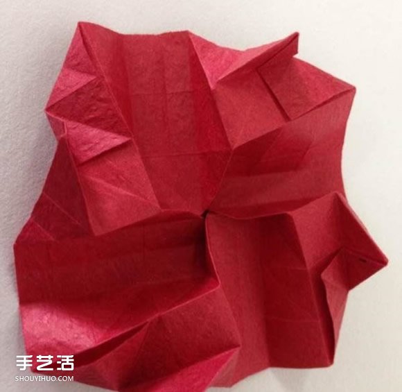 超詳細(xì)川崎玫瑰的折法圖解 包括花朵和花托 -  rpnrmr.com