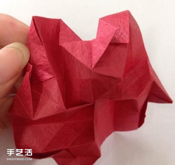 超詳細(xì)川崎玫瑰的折法圖解 包括花朵和花托 -  rpnrmr.com