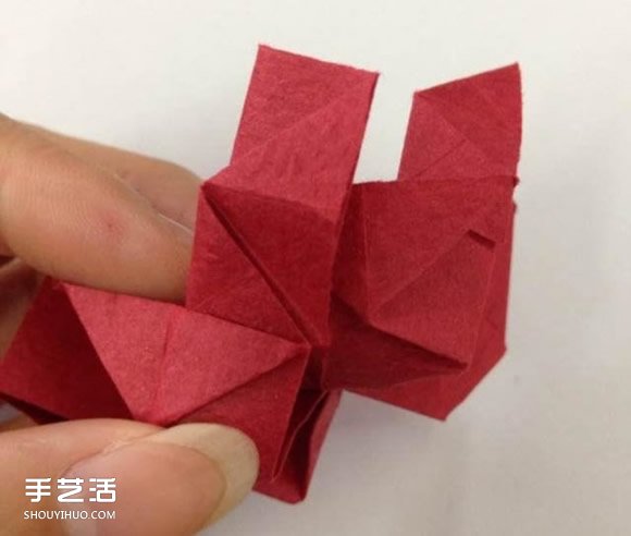 超詳細(xì)川崎玫瑰的折法圖解 包括花朵和花托 -  rpnrmr.com