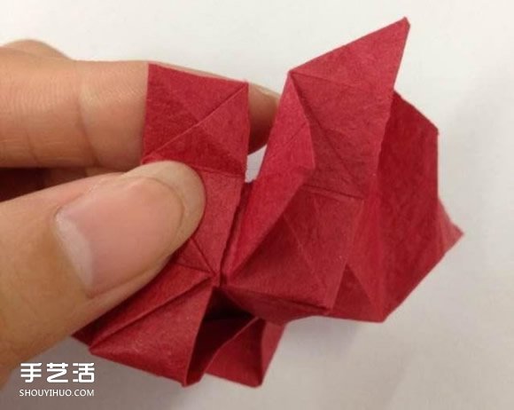 超詳細(xì)川崎玫瑰的折法圖解 包括花朵和花托 -  rpnrmr.com