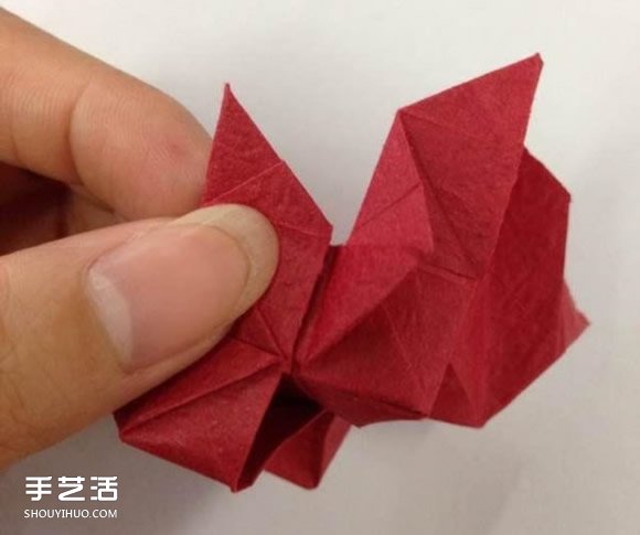 超詳細(xì)川崎玫瑰的折法圖解 包括花朵和花托 -  rpnrmr.com