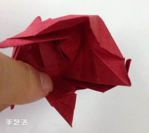 超詳細(xì)川崎玫瑰的折法圖解 包括花朵和花托 -  rpnrmr.com