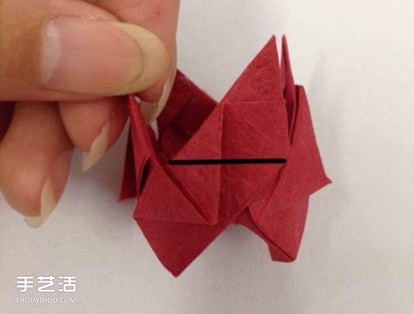 超詳細(xì)川崎玫瑰的折法圖解 包括花朵和花托 -  rpnrmr.com