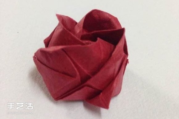 超詳細(xì)川崎玫瑰的折法圖解 包括花朵和花托 -  rpnrmr.com