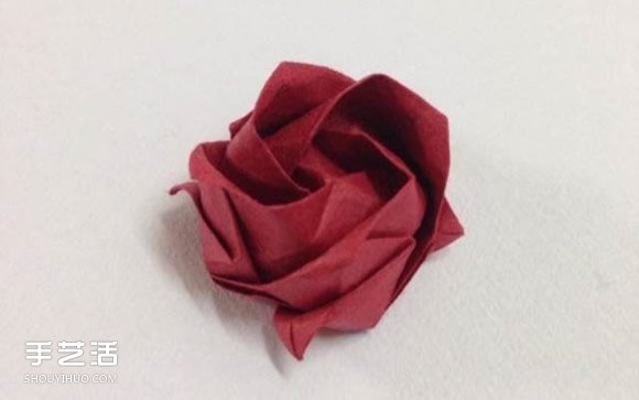 超詳細(xì)川崎玫瑰的折法圖解 包括花朵和花托 -  rpnrmr.com