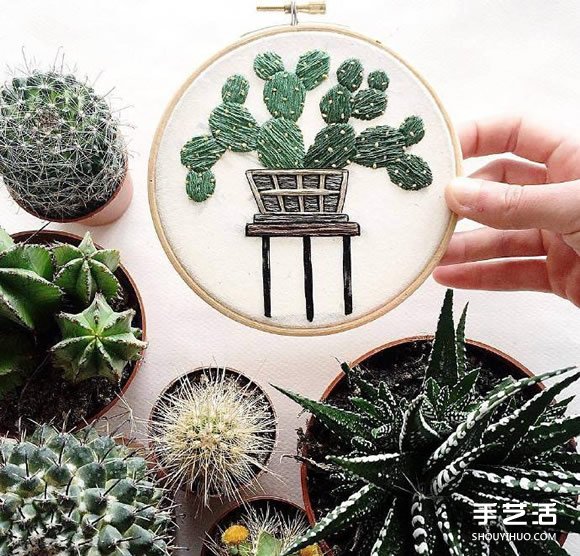 小清新手工刺繡作品欣賞 感受一針一線的美好 -  rpnrmr.com