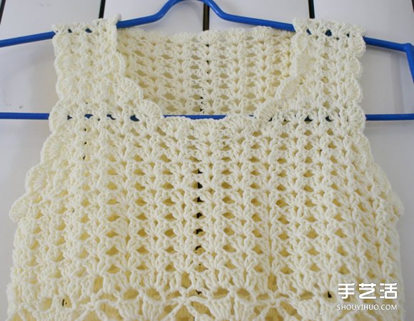 女寶寶公主裙的鉤法 毛線公主裙的織法圖解 -  rpnrmr.com