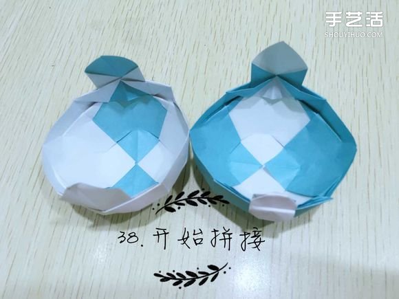 精靈球制作方法教程 手工折精靈球的折法圖解 -  rpnrmr.com