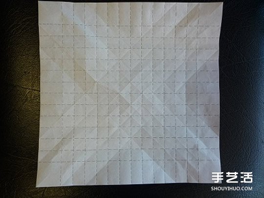 日本折紙大師的復雜玫瑰花折紙教程步驟圖解 -  rpnrmr.com