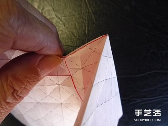 日本折紙大師的復雜玫瑰花折紙教程步驟圖解 -  rpnrmr.com