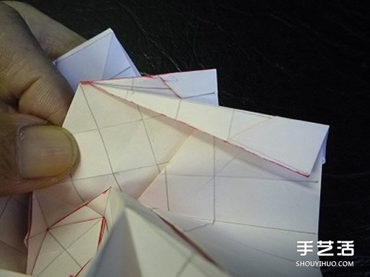 日本折紙大師的復雜玫瑰花折紙教程步驟圖解 -  rpnrmr.com