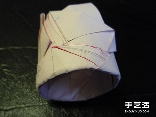 日本折紙大師的復雜玫瑰花折紙教程步驟圖解 -  rpnrmr.com