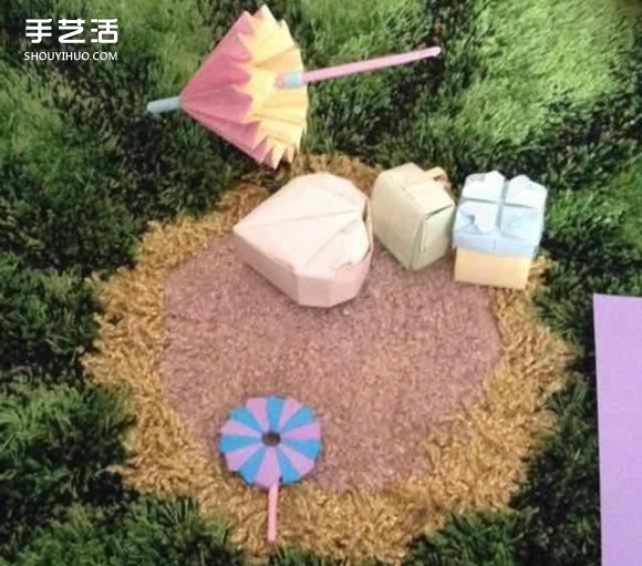 兒童棒棒糖的折法圖解 折紙棒棒糖手工制作 -  rpnrmr.com