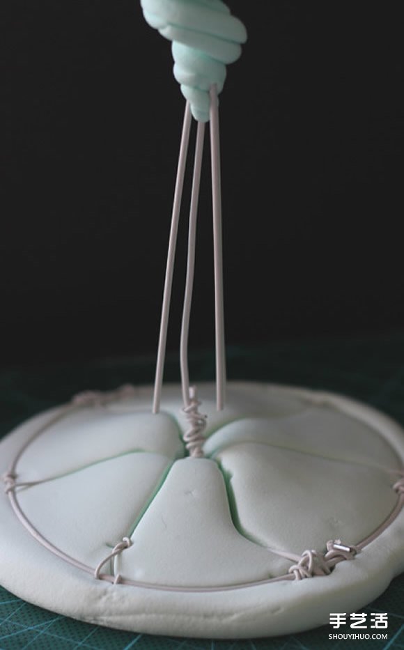 超輕粘土DIY制作裝飾擺件孤島星辰的圖解 -  rpnrmr.com