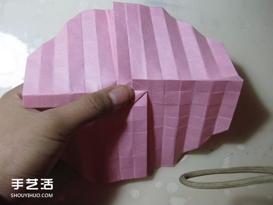冰淇淋玫瑰的折法圖解 手工折冰淇淋玫瑰步驟 -  rpnrmr.com
