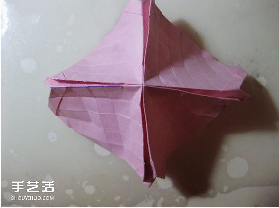 冰淇淋玫瑰的折法圖解 手工折冰淇淋玫瑰步驟 -  rpnrmr.com