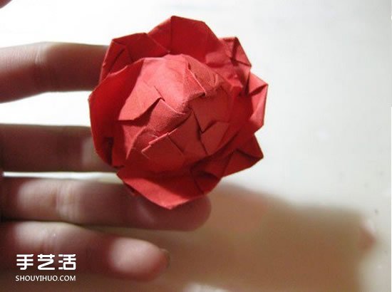 冰淇淋玫瑰的折法圖解 手工折冰淇淋玫瑰步驟 -  rpnrmr.com