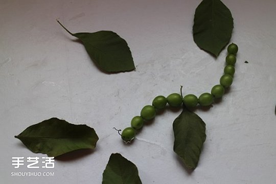 幼兒園小朋友利用水果蔬菜制作的拼貼畫圖案 -  rpnrmr.com