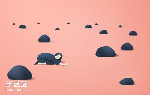 利用層次和光影效果 打造夢幻般的紙雕作品 -  rpnrmr.com