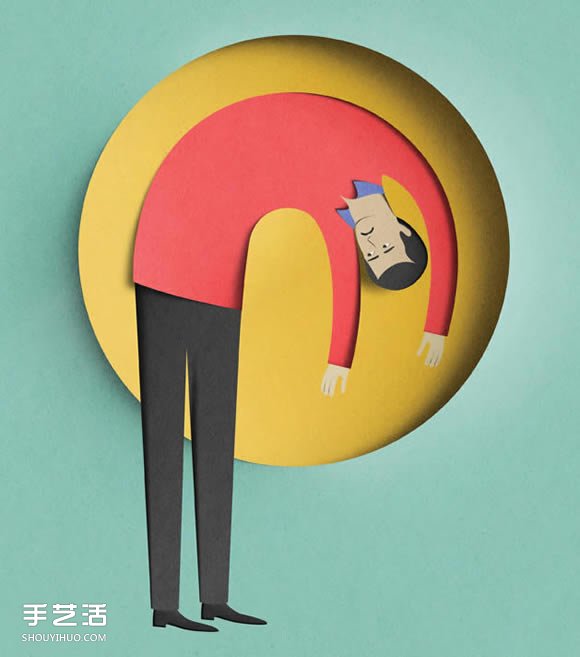 利用層次和光影效果 打造夢幻般的紙雕作品 -  rpnrmr.com
