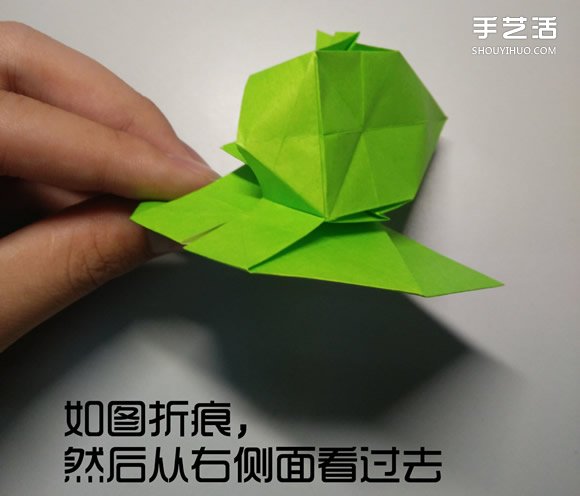 立體小鴨子折紙步驟圖 紙鴨子的折法教程圖解 -  rpnrmr.com