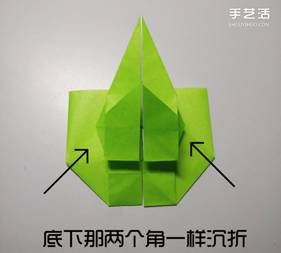 立體小鴨子折紙步驟圖 紙鴨子的折法教程圖解 -  rpnrmr.com