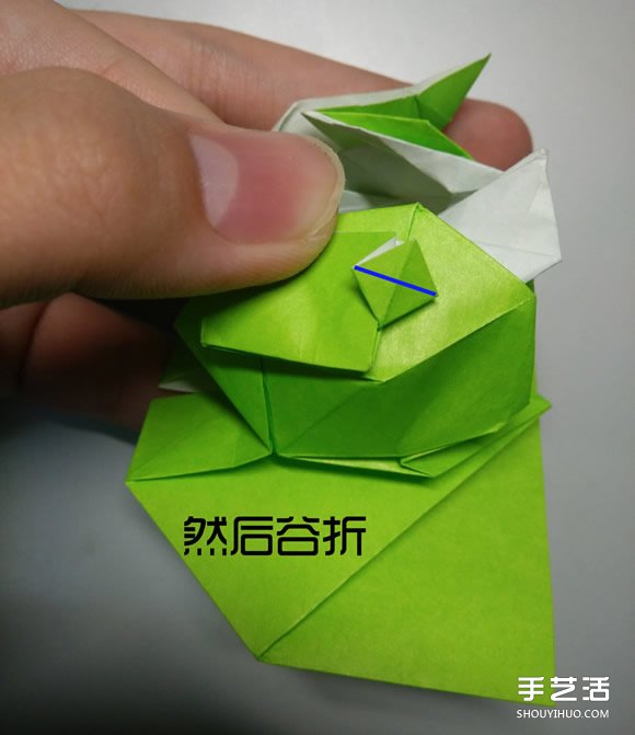 立體小鴨子折紙步驟圖 紙鴨子的折法教程圖解 -  rpnrmr.com