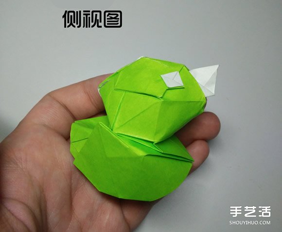 立體小鴨子折紙步驟圖 紙鴨子的折法教程圖解 -  rpnrmr.com