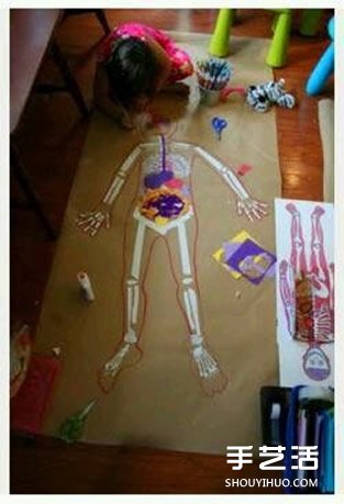 幼兒園玩教具制作：教小朋友認(rèn)知身體主要器官 -  rpnrmr.com