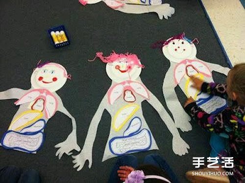 幼兒園玩教具制作：教小朋友認(rèn)知身體主要器官 -  rpnrmr.com