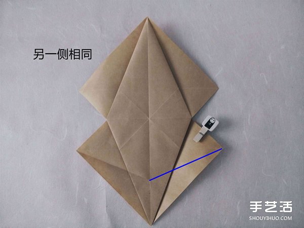 立體兔子的折法圖解 復(fù)雜站立紙兔子折紙教程 -  rpnrmr.com