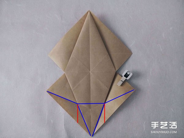 立體兔子的折法圖解 復(fù)雜站立紙兔子折紙教程 -  rpnrmr.com