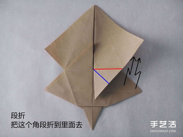 立體兔子的折法圖解 復(fù)雜站立紙兔子折紙教程 -  rpnrmr.com