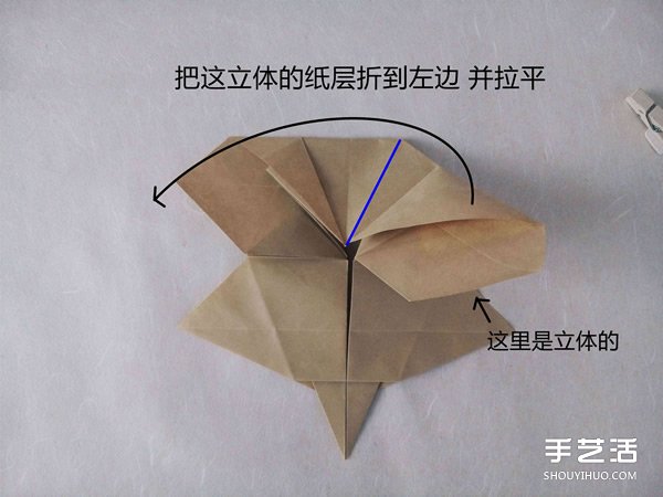立體兔子的折法圖解 復(fù)雜站立紙兔子折紙教程 -  rpnrmr.com