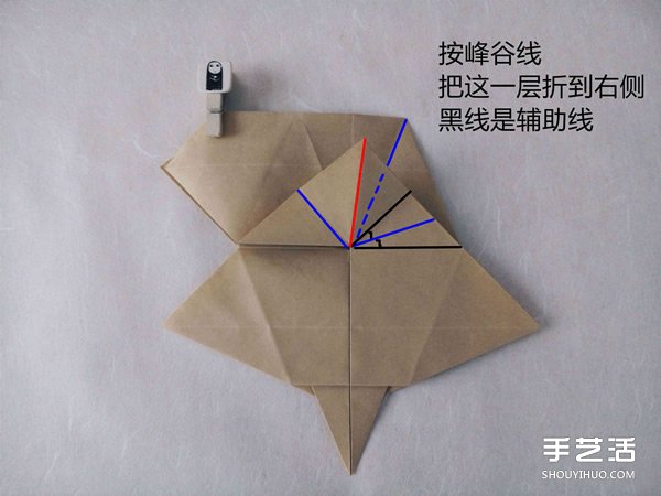 立體兔子的折法圖解 復(fù)雜站立紙兔子折紙教程 -  rpnrmr.com
