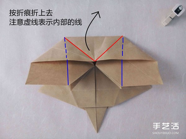 立體兔子的折法圖解 復(fù)雜站立紙兔子折紙教程 -  rpnrmr.com
