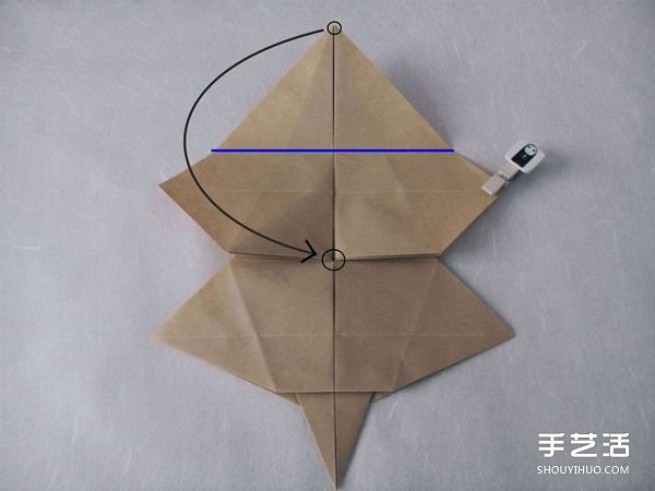 立體兔子的折法圖解 復(fù)雜站立紙兔子折紙教程 -  rpnrmr.com