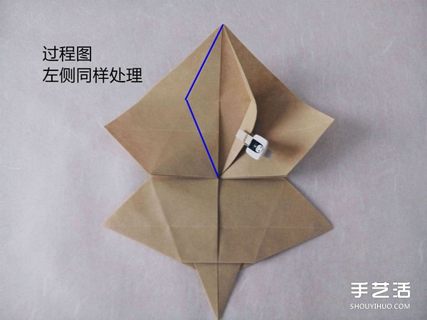立體兔子的折法圖解 復(fù)雜站立紙兔子折紙教程 -  rpnrmr.com