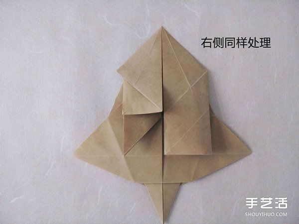 立體兔子的折法圖解 復(fù)雜站立紙兔子折紙教程 -  rpnrmr.com