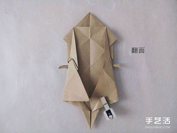 立體兔子的折法圖解 復(fù)雜站立紙兔子折紙教程 -  rpnrmr.com