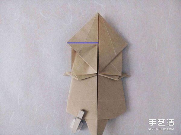 立體兔子的折法圖解 復(fù)雜站立紙兔子折紙教程 -  rpnrmr.com