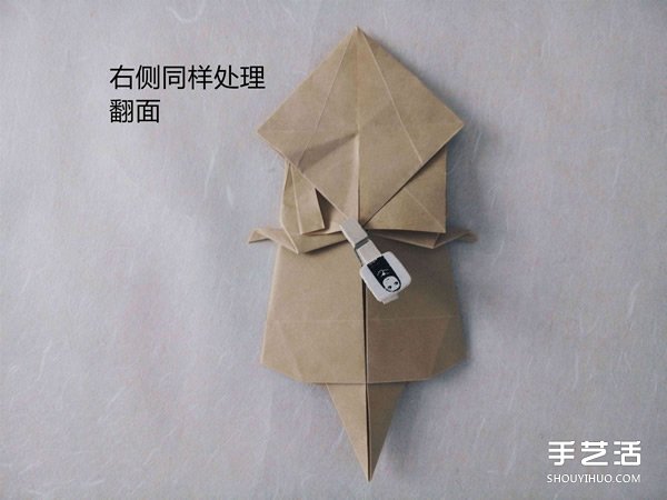 立體兔子的折法圖解 復(fù)雜站立紙兔子折紙教程 -  rpnrmr.com
