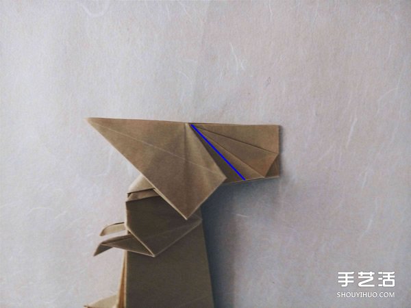立體兔子的折法圖解 復(fù)雜站立紙兔子折紙教程 -  rpnrmr.com